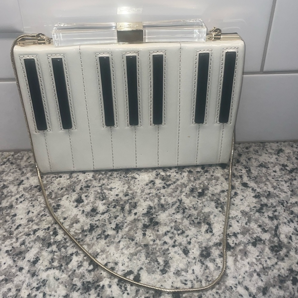 Kate Spade New York Emanuelle Fancy Footwork Piano keys Novelty Crossbody🎹